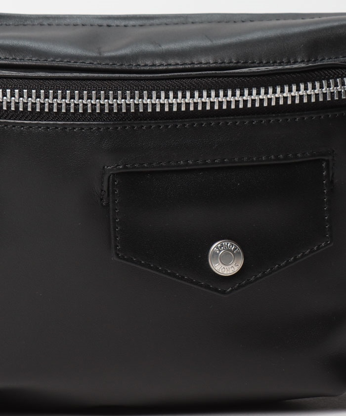 クーポン】【Schott/ショット】ライダース レザーボディーバッグ クーポン】【Schott/ショット】ライダース レザーボディーバッグ