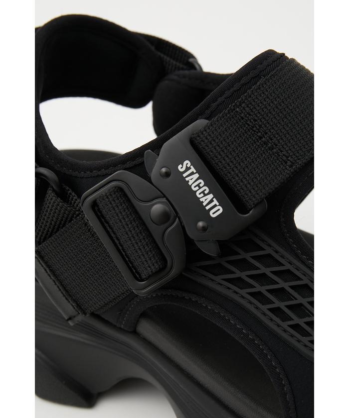 セール 10%OFF】スポーティーハイテクボリュームサンダル