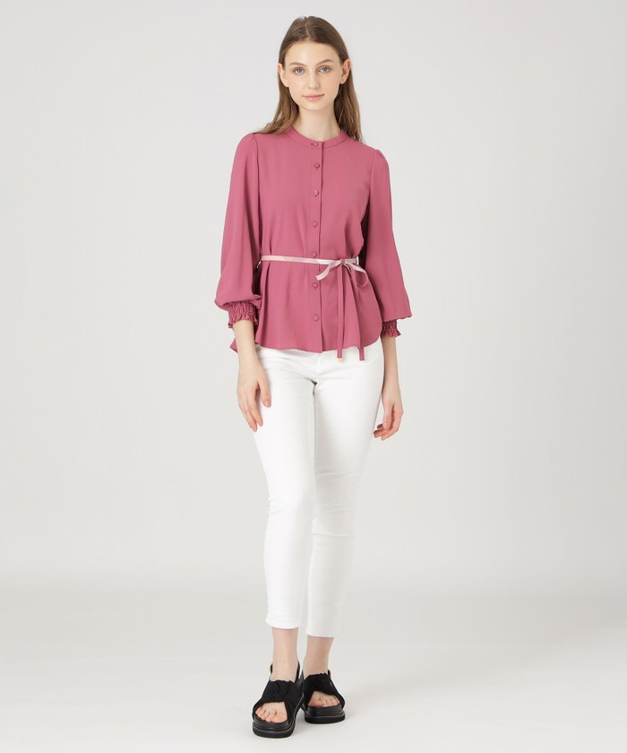 セール 50%OFF】マルチプルデシンブラウスセットアップワンピース