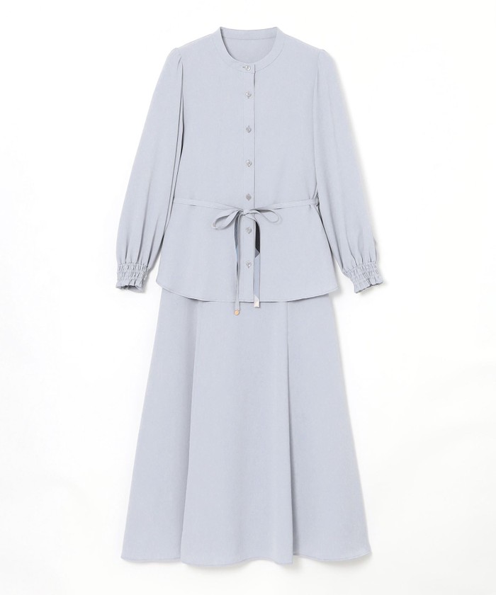 セール 50%OFF】マルチプルデシンブラウスセットアップワンピース