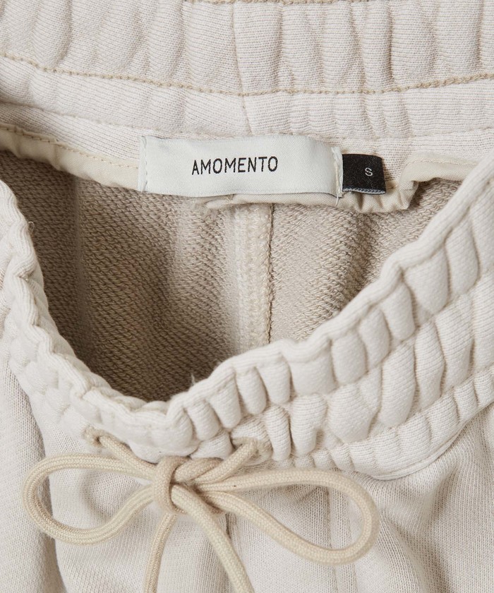 セール】【AMOMENTO】DRAWSTRING DENIM PANTS(504690180