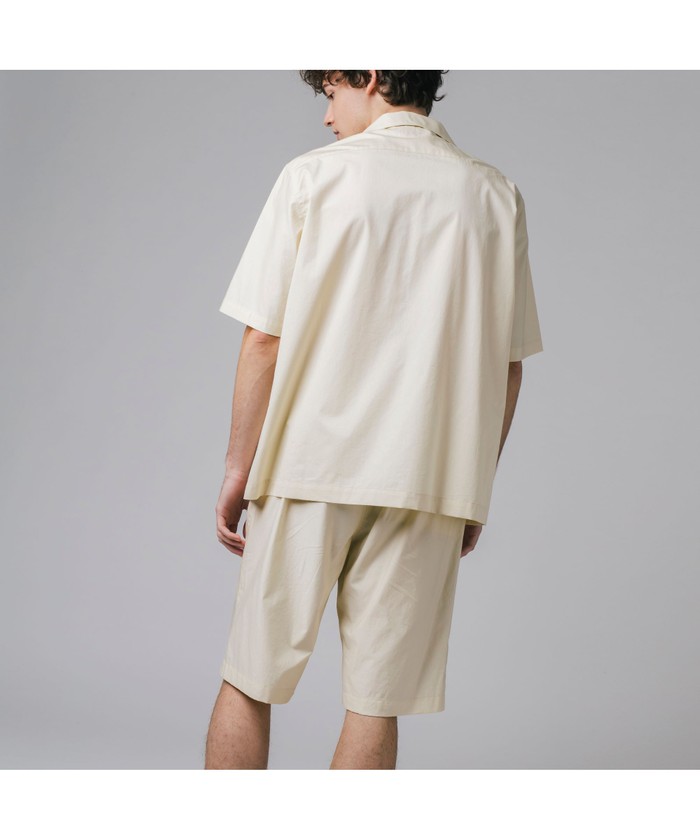 ラコステ LACOSTE コットンバックサテンオープンネックシャツ