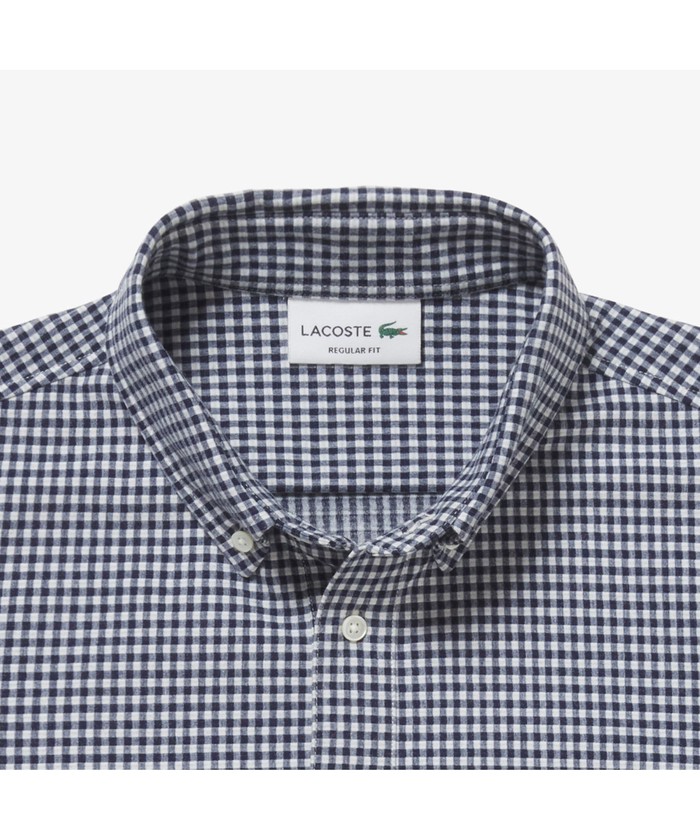 LACOSTE　クールマックス　BD　ストレッチポロシャツ　L クーポン】ラコステ LACOSTE クールマックスブレンド鹿の子地