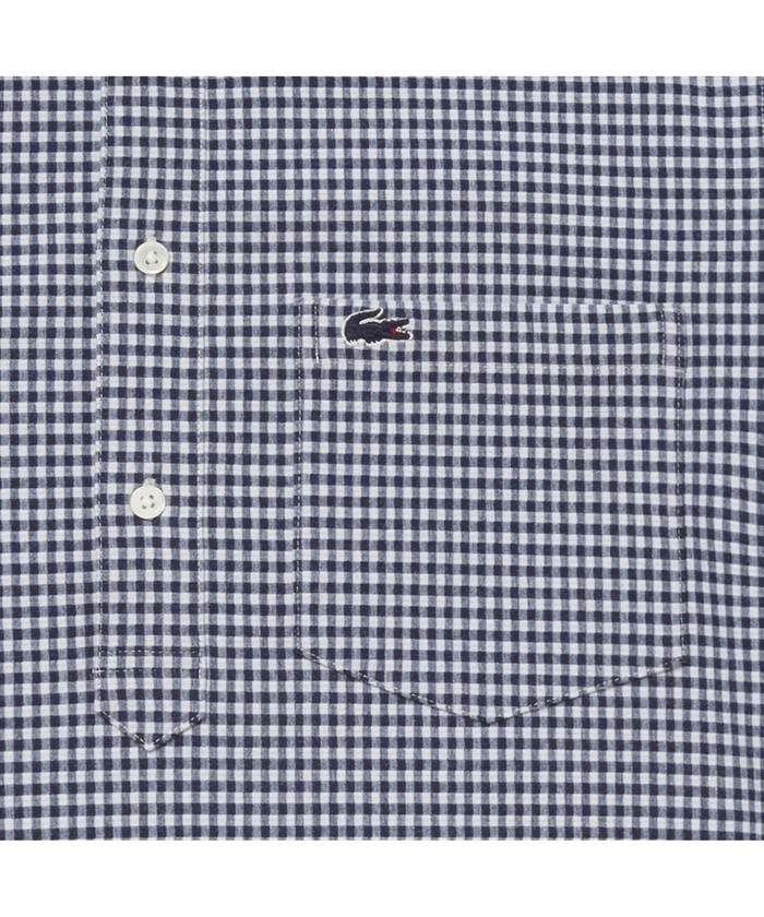 LACOSTE　クールマックス　BD　ストレッチポロシャツ　L ラコステ LACOSTE クールマックスブレンド鹿の子地マイクロ
