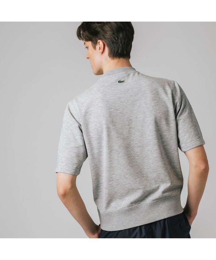 ラコステ LACOSTE オーバーサイズクロックエンブレムスウェットT