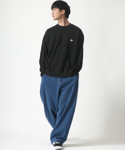 セール】【Lazar】Dickies/ディッキーズ ビッグシルエット ワンポイント ミニロゴワッペン スウェット トレーナー(504255801) | ラザル(LAZAR) - d fashion セール】【Lazar】Dickies/ディッキーズ ビッグシルエット ワンポイント ミニロゴワッペン スウェット トレーナー(504255801) | ラザル(LAZAR) - d fashion