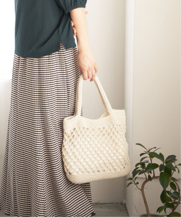 かぎ編みニットバッグ(504468819) | エルビーシー(LBC) - d fashion