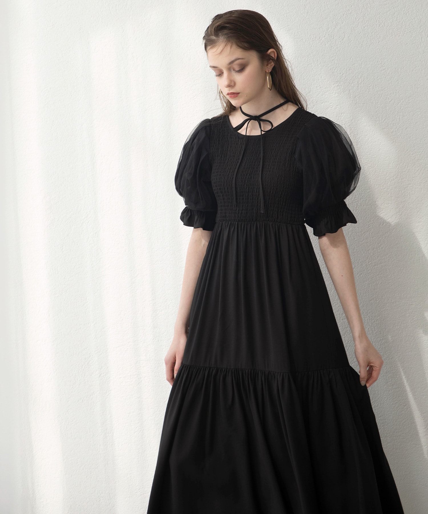 セール 20%OFF】Ravenna Shirring Dress(504605796) | ミエリ イン ...