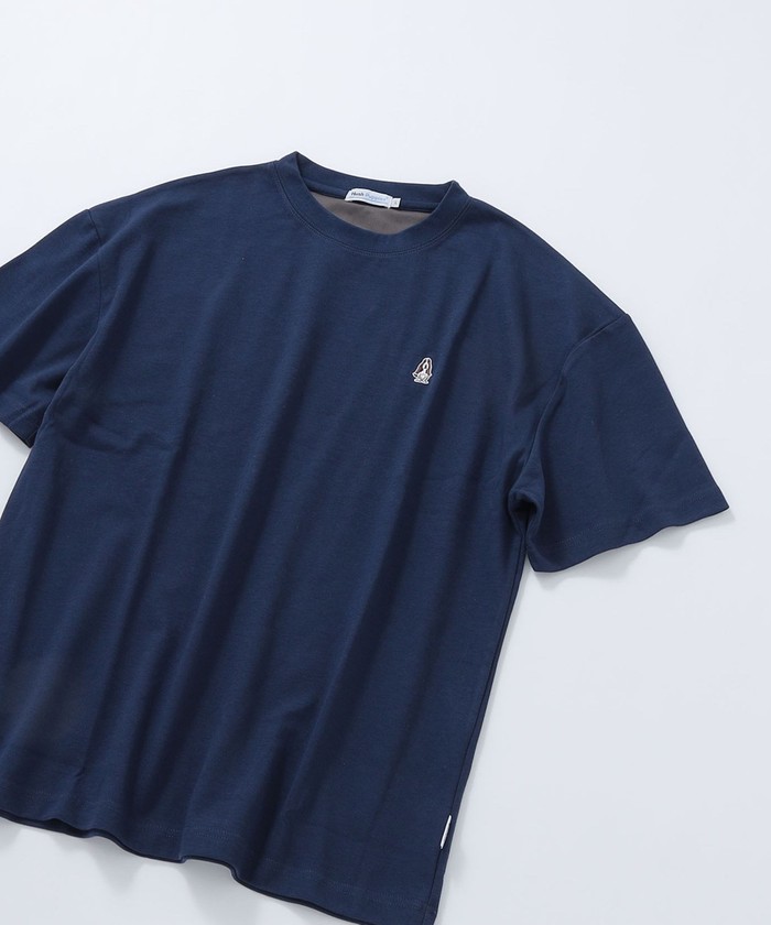 セール】【SHIPS any別注】Hush Puppies: ワンポイントロゴ 半袖