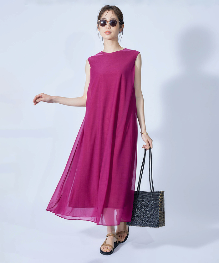 低価格 Rope エスパンディワンピース オペラ ピンク ロングワンピース Www Indiashopps Com