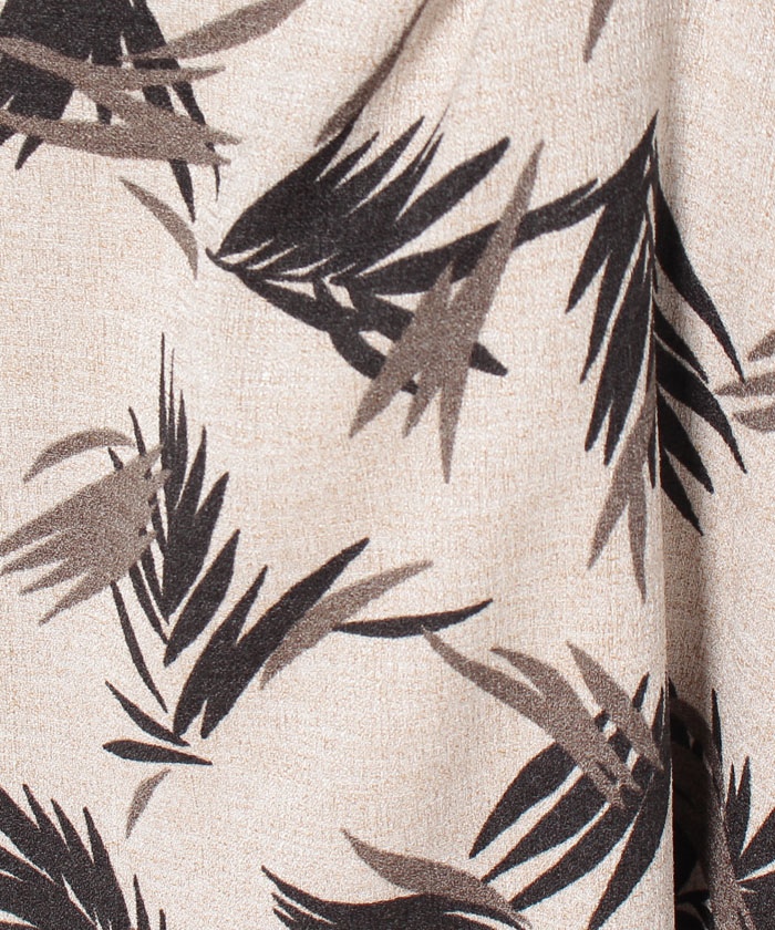 国内発即納sale◆AQUARELA◆カーキ＆ベージュ♪リバーシブル セール 50%OFF】original leaf print sk(504686058) | マイカ