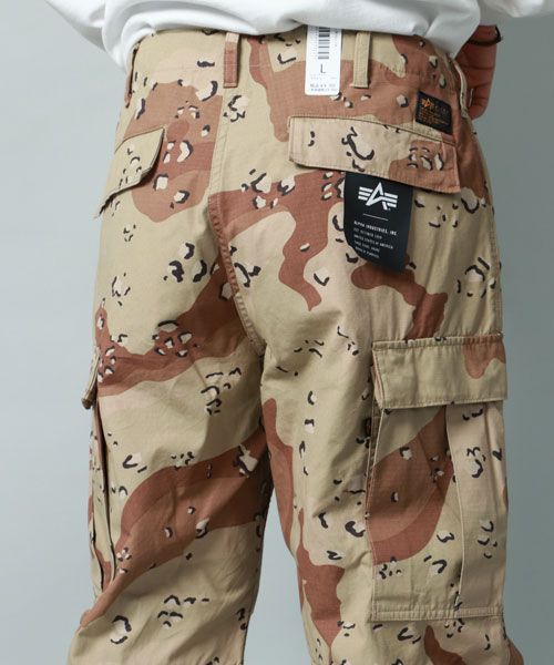 ALPHA/アルファ】コットン バック サテン カモフラ 迷彩 BDU ALPHA/アルファ】コットン バック サテン カモフラ 迷彩 BDU
