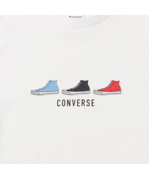 Converse コンバース シューズロゴプリントtシャツ Cm2456 マックハウス キッズ Mac House Kid S D Fashion