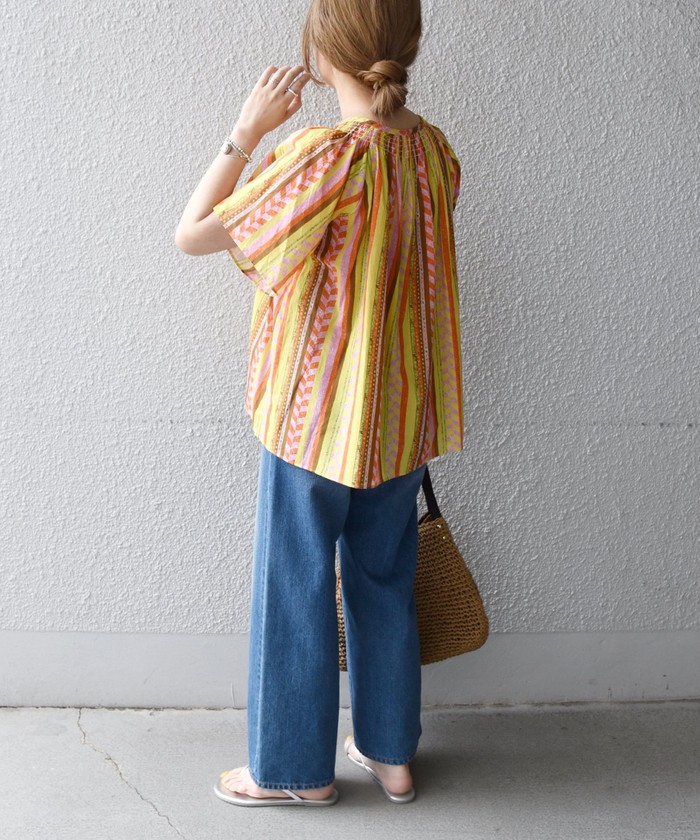 セール 60%OFF】SHIPS any:〈ウォッシャブル〉ジオメトリック
