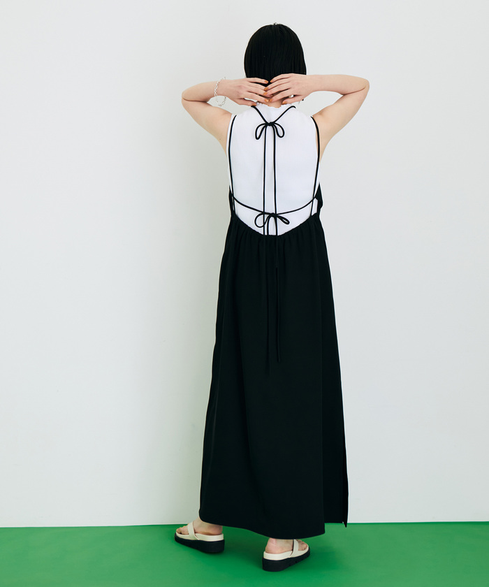 セール 70%OFF】【WEB限定】キャミワンピースxニットタンク セール 70%OFF】【WEB限定】キャミワンピースxニットタンク