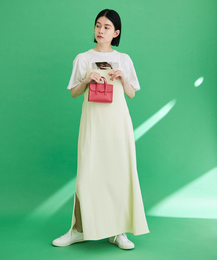アダムエロペ　ロープキャミ セール 70%OFF】【WEB限定】キャミワンピースxニットタンク