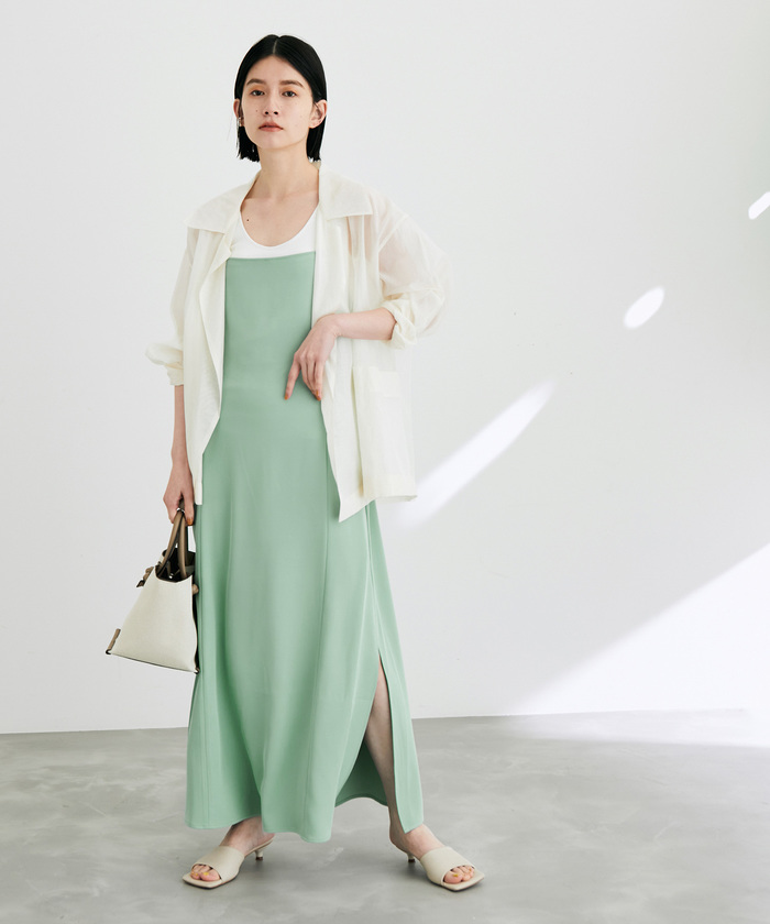 セール 70%OFF】【WEB限定】キャミワンピースxニットタンク