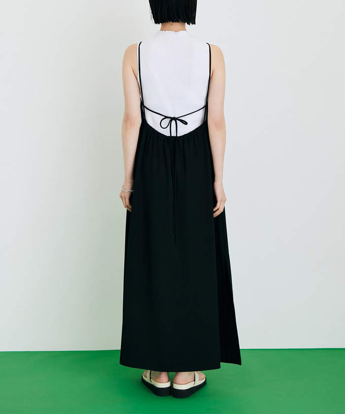 セール 70%OFF】【WEB限定】キャミワンピースxニットタンク