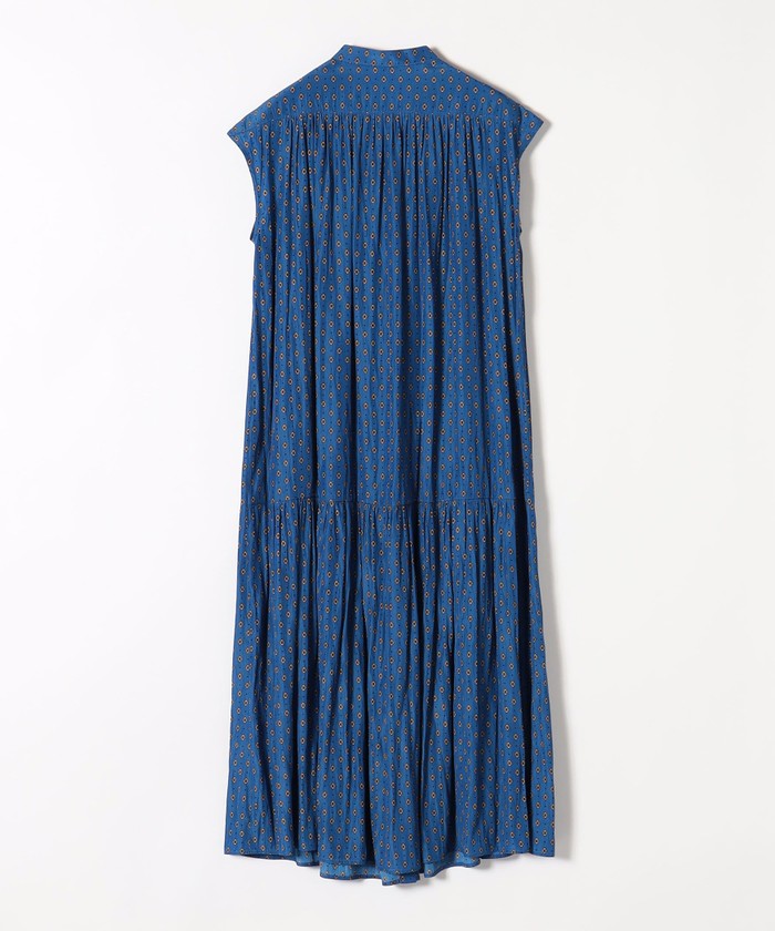 SHIPS any チェック ギャザー ワンピース　ロング　 美品　オシャレ　夏 SHIPS any チェック ギャザー ワンピース ロング 美品 オシャレ