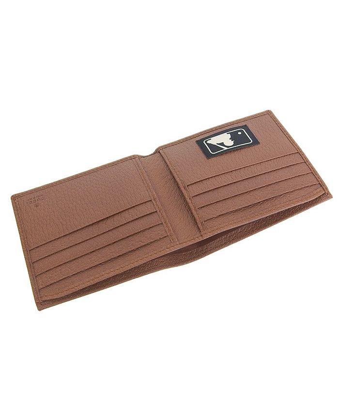 GUCCI MLB 2つ折りウォレット クーポン】GUCCI グッチ GG SPREME CANVAS MLB LA DODGERS