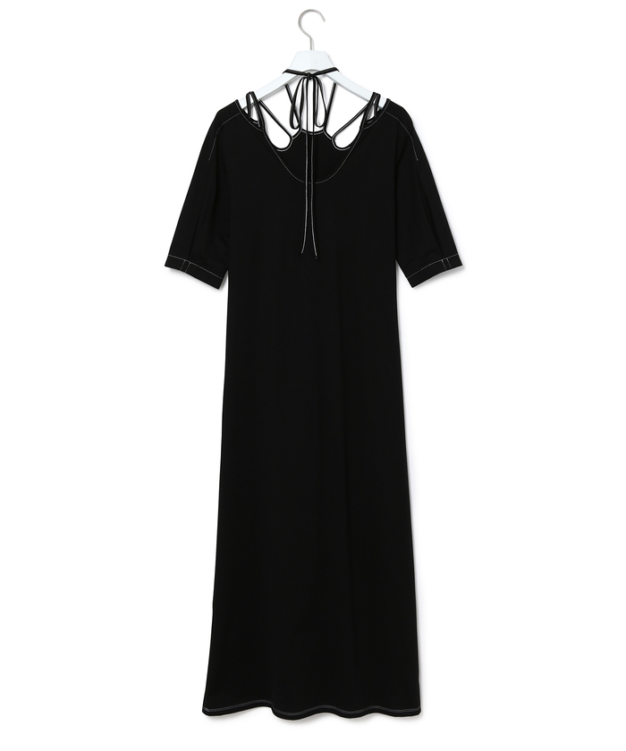 ワンピース murral ivy halfsleeve dress ADAM ET ROPÉ FEMME(アダム エ ロペ ファム) / 【MURRAL】Ivy