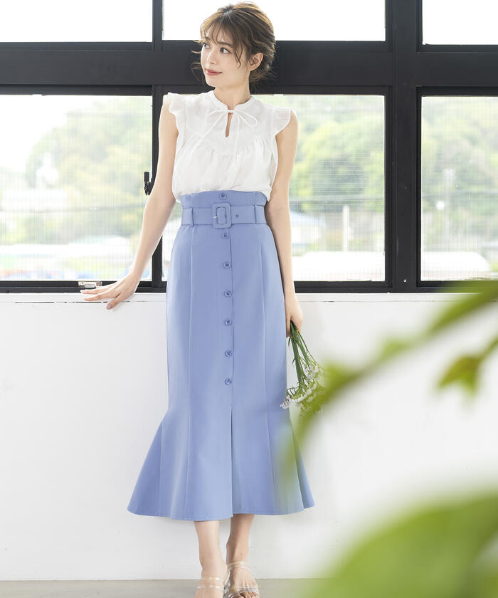 セール】ミッシュマッシュ MISCH MASCH ベルト付きマーメイド
