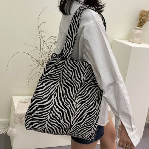 セール ゼブラ柄 トートバッグ レディース大容量 ミニミニストア Miniministore D Fashion セール ゼブラ柄 トートバッグ レディース大容量 ミニミニストア Miniministore D Fashion
