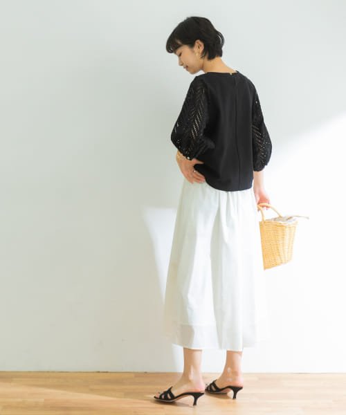 セール】袖レース切替カットトップス(504701791) | アーバンリサーチ(URBAN RESEARCH) - d fashion セール】袖レース切替カットトップス(504701791) | アーバンリサーチ(URBAN RESEARCH) - d fashion