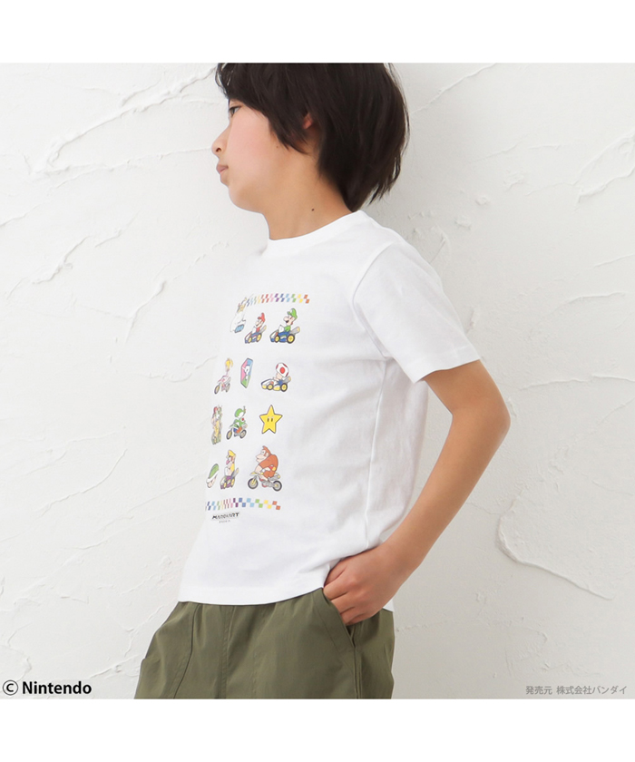 マックハウス Mac－House マリオカート 集合プリントTシャツ