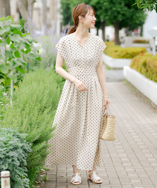 美品◆プランテーション チュニックワンピース チェック ウエストベルト 美品 プランテーション チュニックワンピース チェック ウエスト
