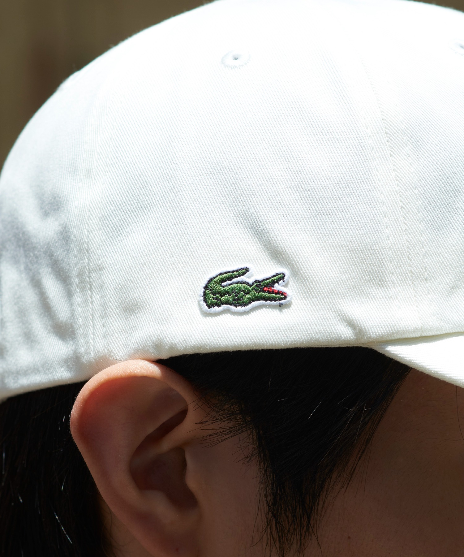 Lacoste ロコハッチトロストリンクフティ SH27540 031 Lacoste logo-print T-shirt | White | FARFETCH JO