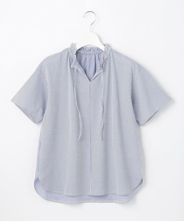 J.PRESS 抗菌防臭・吸水速乾　サッカージャージー フリル衿 カットソー 楽天市場】【SALE／40%OFF】【抗菌防臭・吸水速乾】サッカー