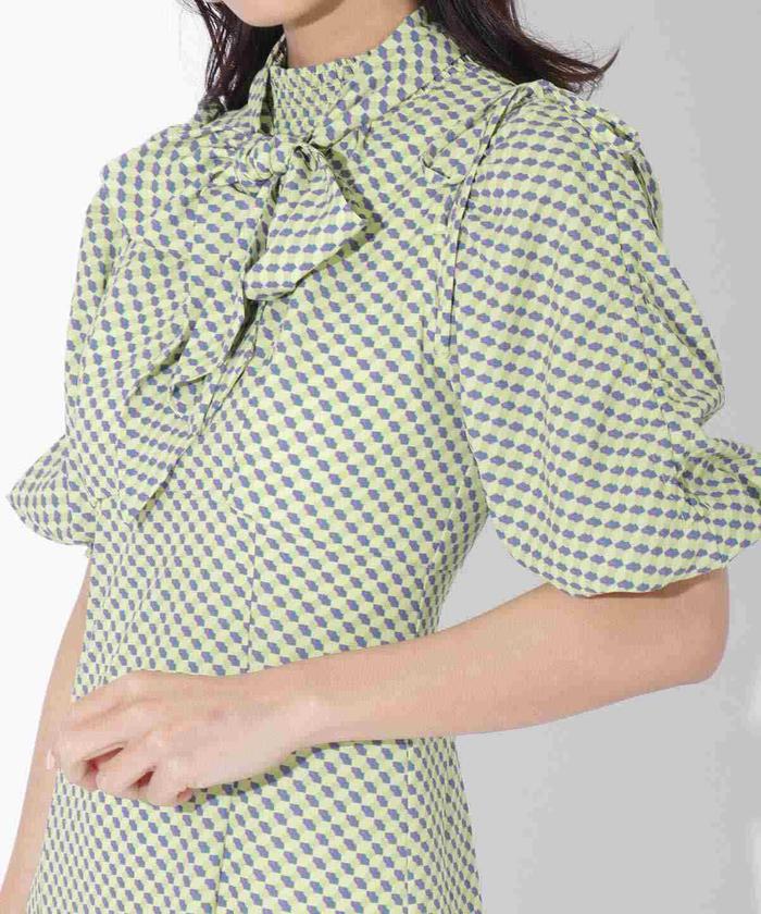プチジオメトリックワンピース(504700775) | AND COUTURE(AND
