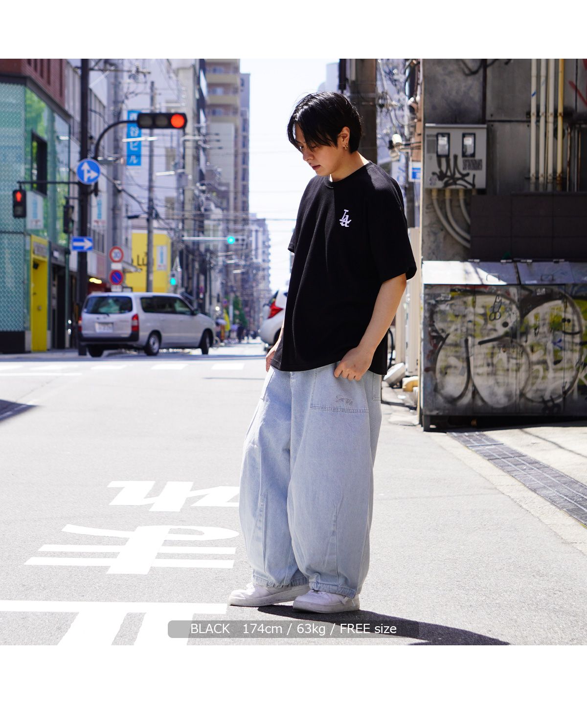 ワンフォークロージング 1111clothing オーバーサイズ tシャツ