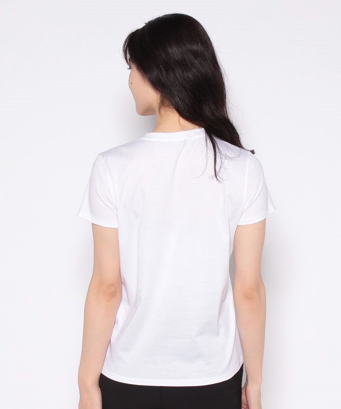 セオリーリュクス theory luxe 23AW SOPHIA JERSEY JENEL CRN カットソー Tシャツ 長袖 38 ブラック /DF ■OS レディース セオリーリュクス Theory luxe SOPHIA JERSEY EDDIE （ホワイト