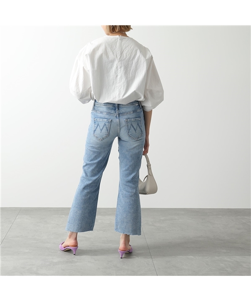 有名ブランド MOTHER マザー デニム INSIDER CROP STEP FRAY 25