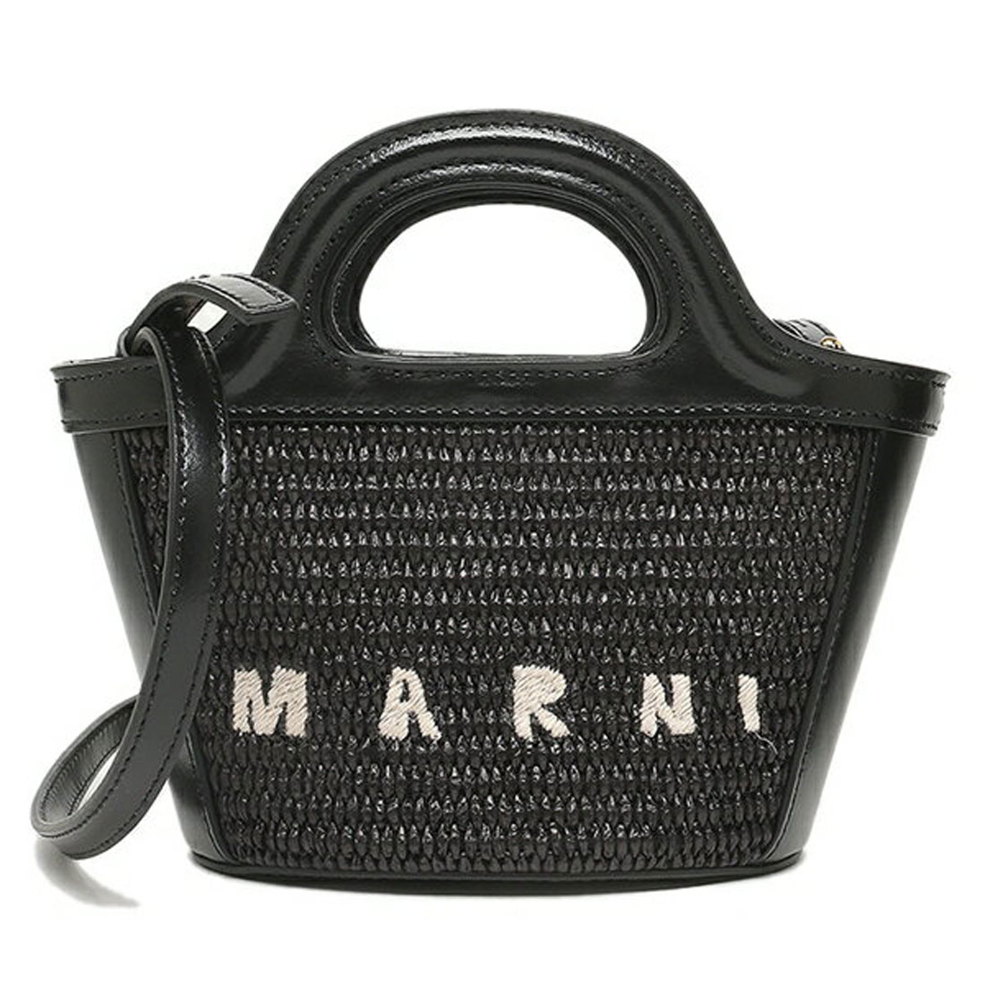 マルニ MARNI ハンドバッグ トロピカリア かごバッグ カゴバッグ ミニバッグ ブラック レディース MARNI BMMP0067Q0 P3860  00N9(504707053) | マルニ(MARNI) - d fashion