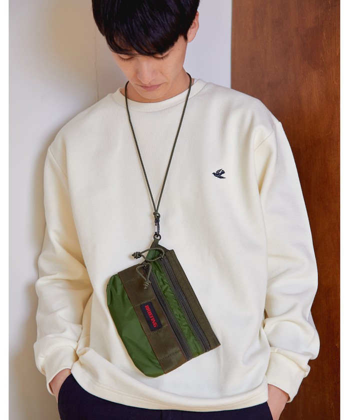 別注】＜BRIEFING×green label relaxing＞UR FLA ネック ポーチ