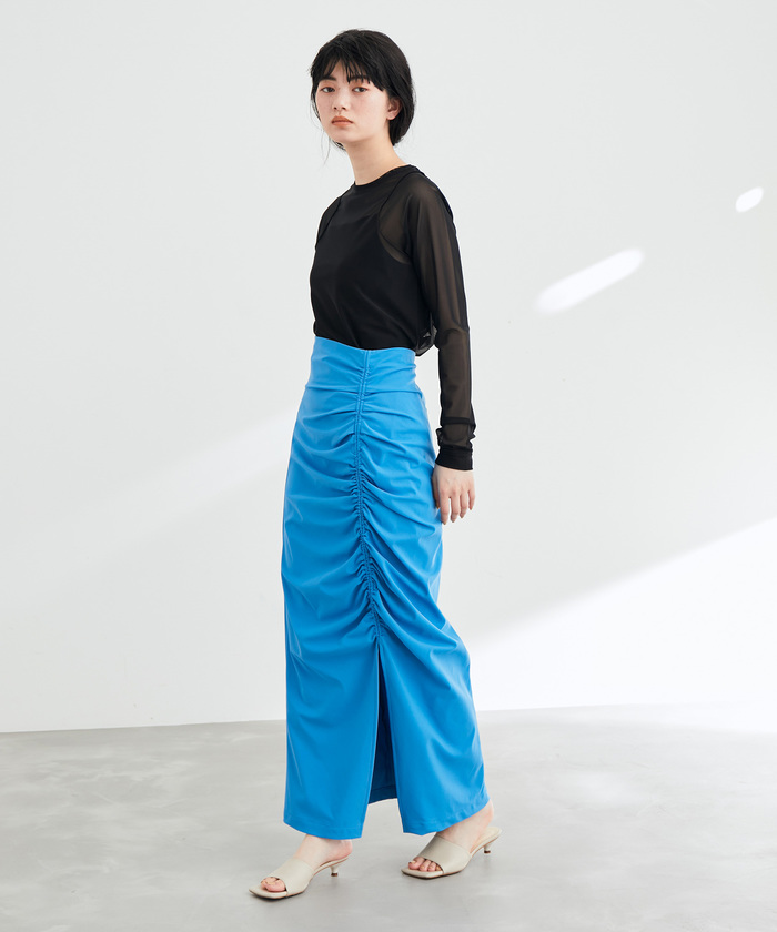 英国発【HOBBS LONDON】ドロテアスカート 関税込 セール】ドロストスリットスカート(504665201) | アダム エ ロペ