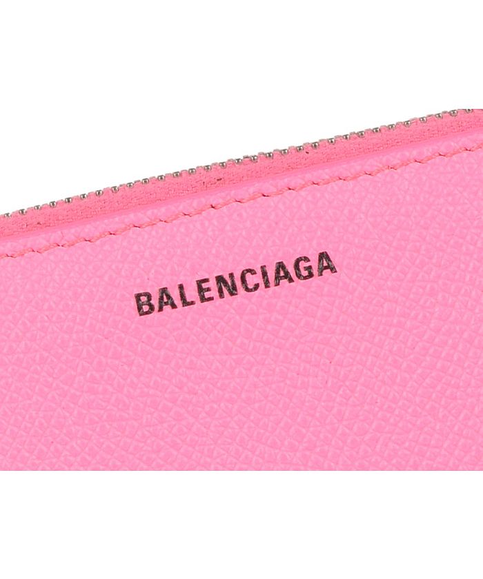 バレンシアガ　財布　ポーチ　小物入れ　コスメポーチ　ピンク　BALENCIAGA