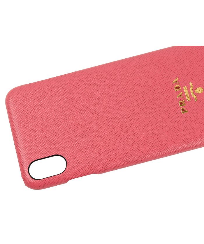 PRADA - PRADA新作 「サフィアーノ 」レザー iphone xs maxカバー 国内直営**PRADA** サフィアーノレザー iPhone 用カバー (PRADA