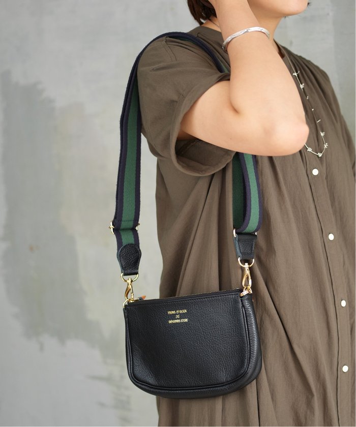 ≪追加≫YOUNG＆OLSEN 別注ストラップ付きベルトバッグ4