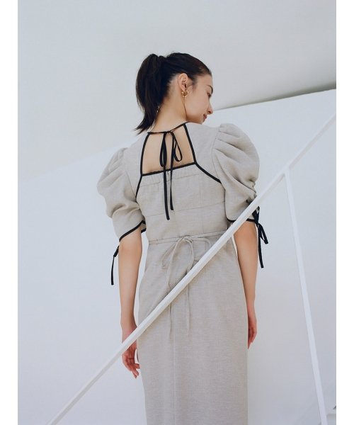 バリエパイピングコルセットワンピース スナイデル Snidel D Fashion