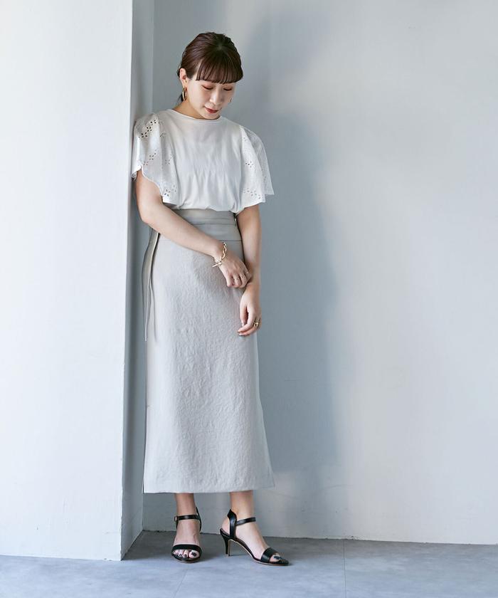 セール 80%OFF】LB.04/レーススリーブカットトップス(504635187