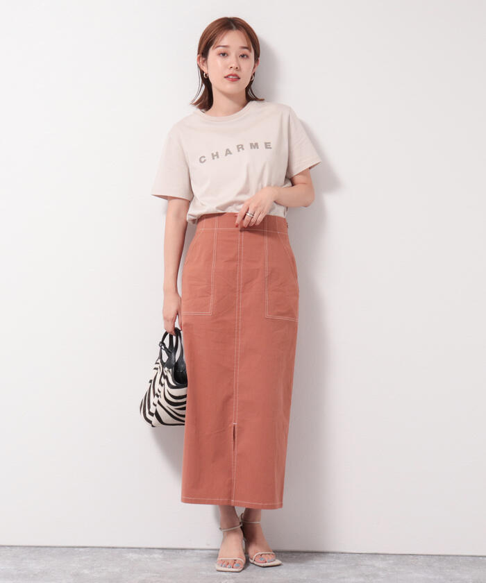 noaLu ★タイトスカート＆ニット 柄ニットタイトスカート｜SKIRT｜レディースファッション通販のM