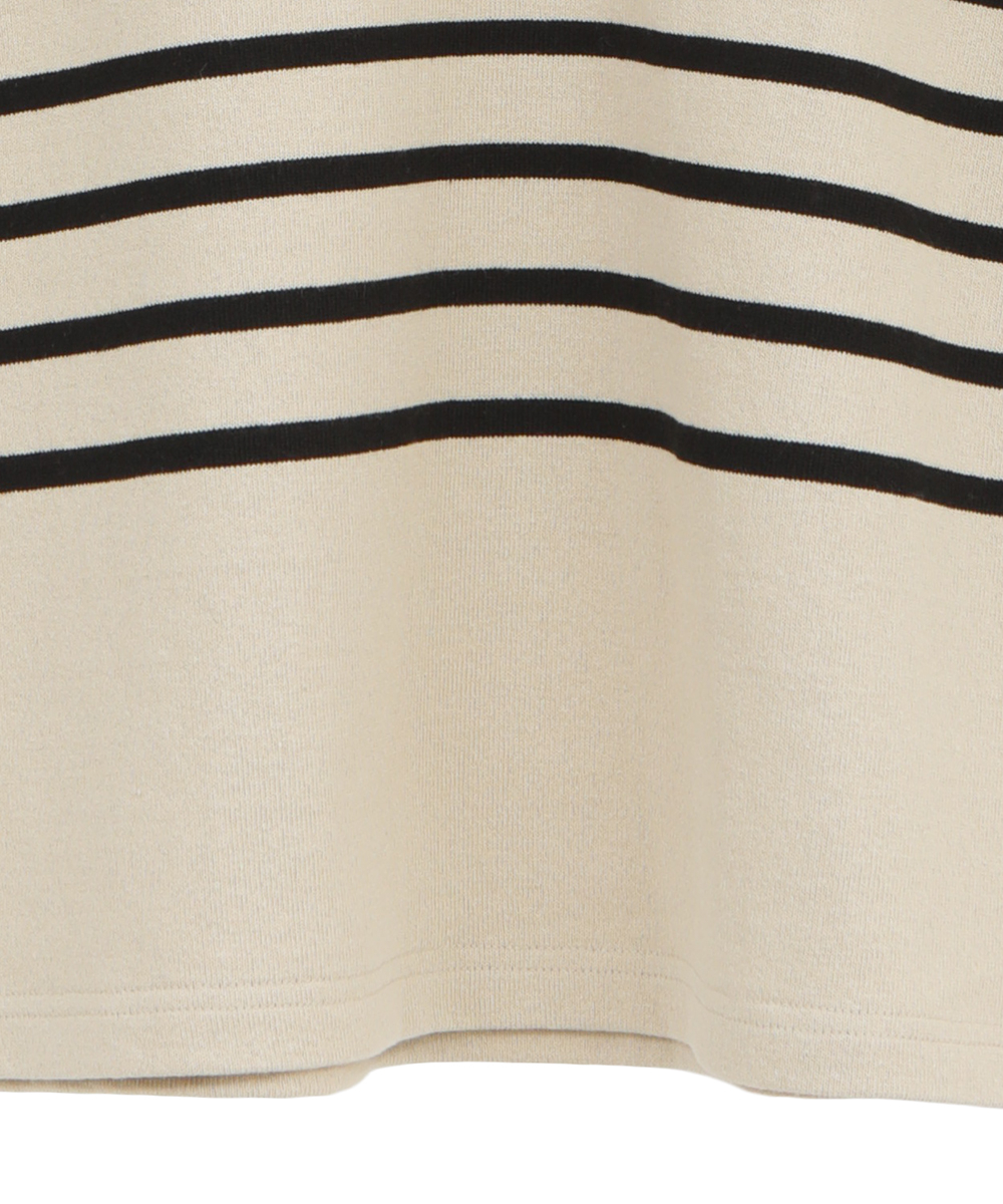セール】WIDE HENRY NECK BORDER TOPS(504707911) | クラネ セール】WIDE HENRY NECK BORDER TOPS(504707911) | クラネ