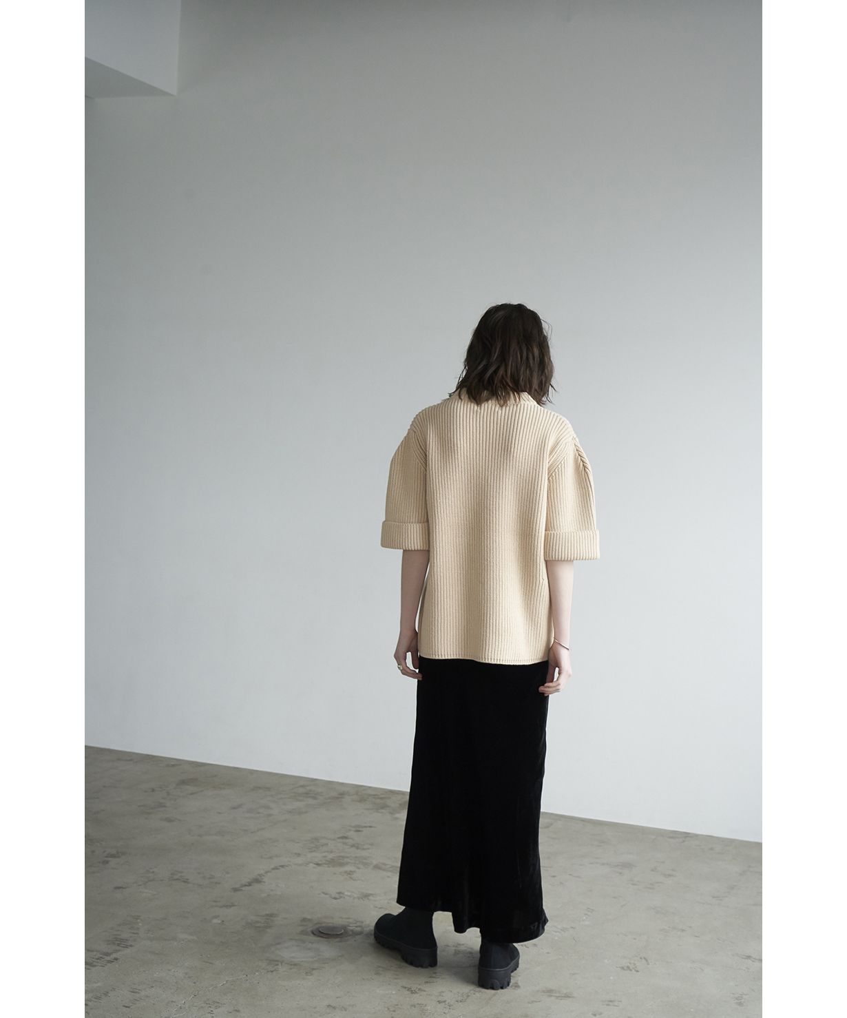 セール】OVER HALF SLEEVE KNIT TOPS(504707913) | クラネ(CLANE セール】OVER HALF SLEEVE KNIT TOPS(504707913) | クラネ(CLANE