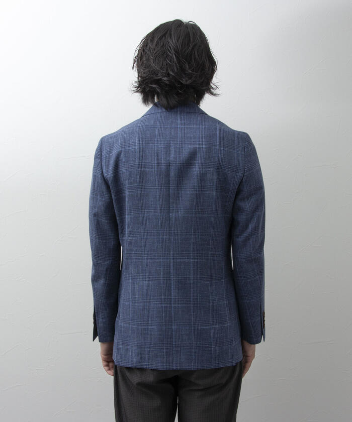 Le chic/ルシック】シルクリネンブレンド テーラードジャケット