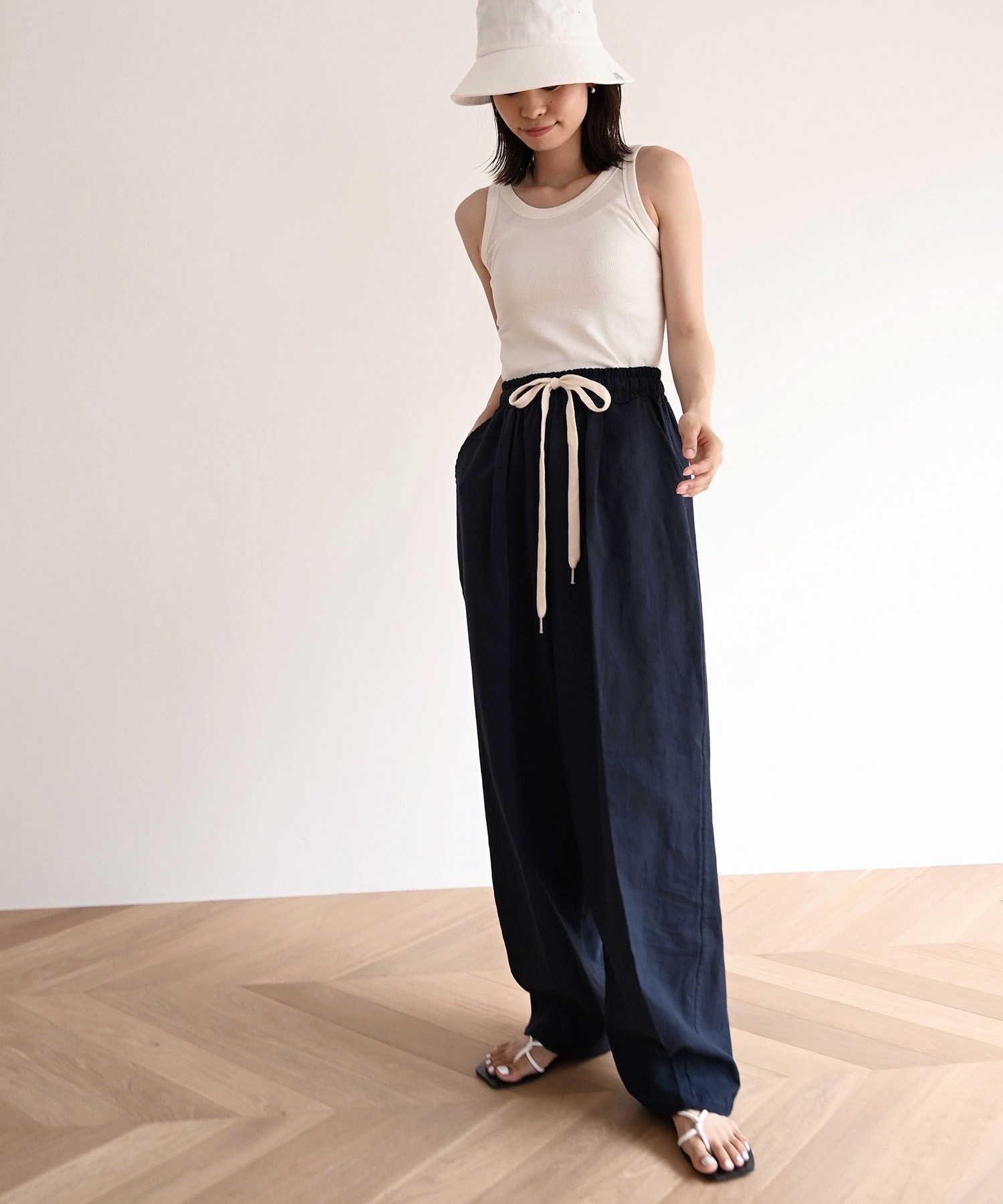 キャナルジーン　choice_cnl チョイス　コットンイージーパンツ CANAL JEAN（キャナルジーン）の「choice_cnl(チョイス