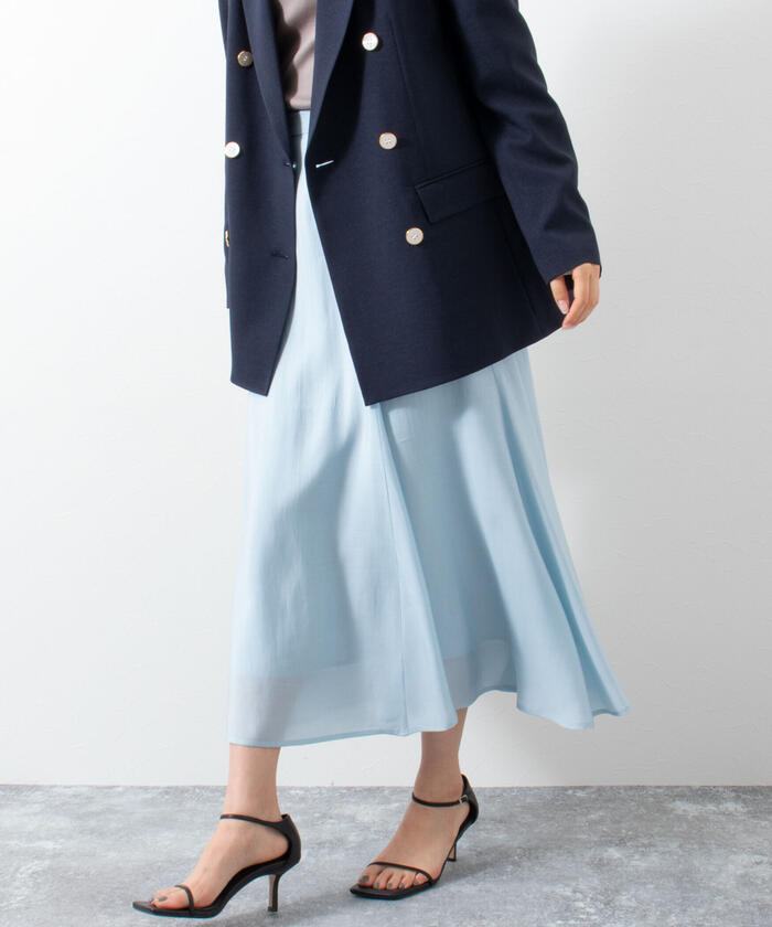 セール 20%OFF】シアーローンフレアースカート(504496919